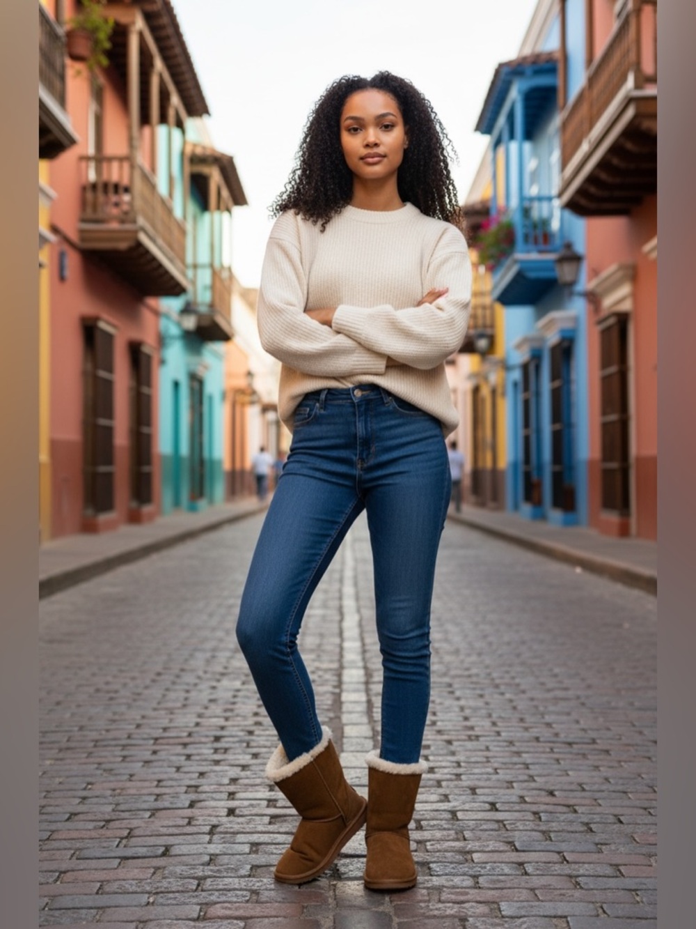 Minnetonka Cozy Faux Fur Lined Brown Winter Boots. Pre loved